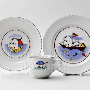 Комплект детский в подарочной коробке Морские путешествия 1/3 THUN