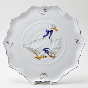 Блюдо для торта Корона Гуси Корона