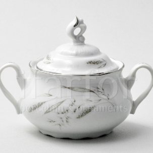 Сахарница Констанция Серебряные колосья Констанция