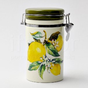 Банка для сыпучих продуктов Лимоны Royal Classics