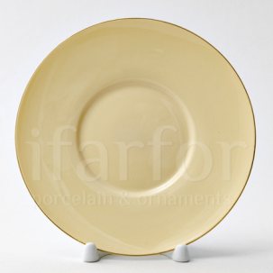 Блюдце чайное Времена года. Желтый Мозамбик