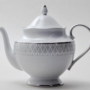 Чайник заварочный второй сорт Серая сетка Платина Repast