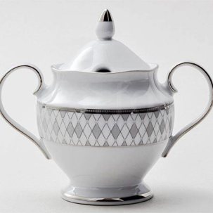 Сахарница Серая сетка Платина Repast