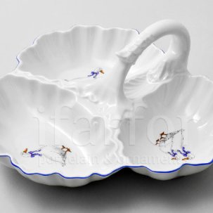 Менажница 3-х секционная Гуси Repik