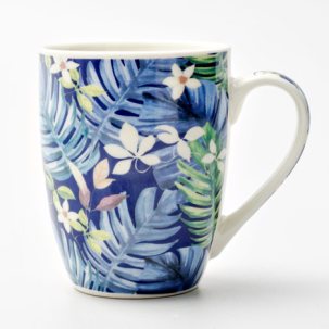 Кружка Тропический рай синяя Royal Classics