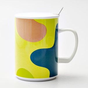 Кружка с ложкой Настроение 2 Royal Classics