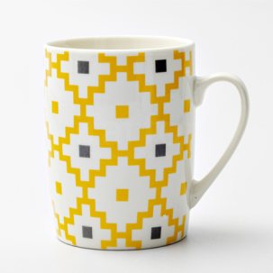 Кружка Желтый орнамент Royal Classics
