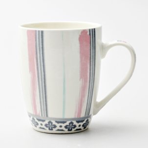 Кружка Серо-розовый орнамент 4 Royal Classics