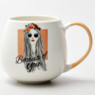 Кружка BECAUSE OF YOU Royal Classics