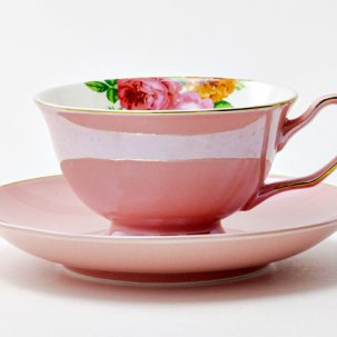 Чашка с блюдцем чайная Flower 3 1/2 Royal Classics 200 мл.