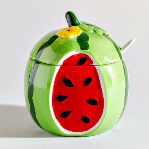 Банка для сыпучих продуктов с ложкой Арбуз 1/2 Repast