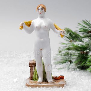 Скульптура Женщина в бане с полотенцем