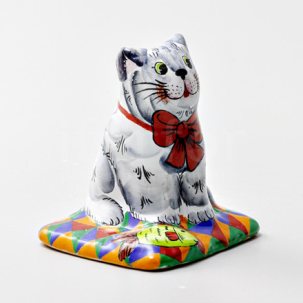 Скульптура Кот на ковре