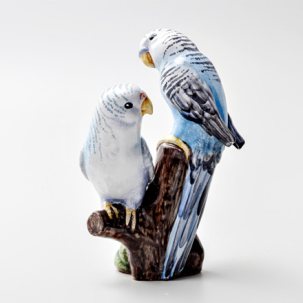 Скульптура Попугаи-неразлучники