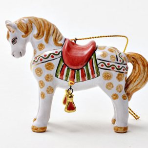 Елочная игрушка Лошадка