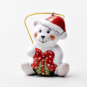 Елочная игрушка Мишутка