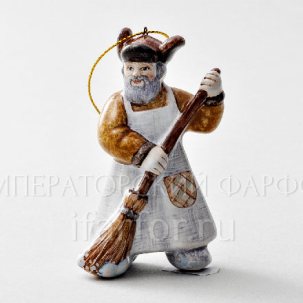 Елочная игрушка Дворник
