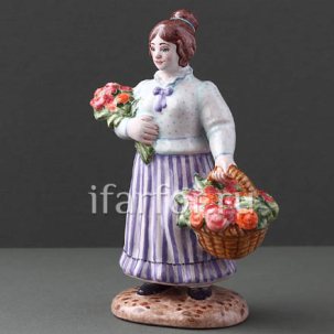 Скульптура Цветочница