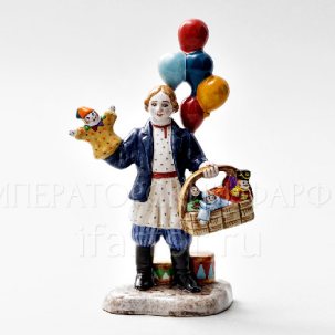 Скульптура Продавец игрушек