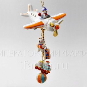 Елочная игрушка Кукурузник