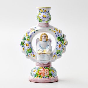 Подсвечник Подсвечник-кольцо с ангелом