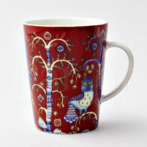 Чашка Taika (красная) 400 мл.