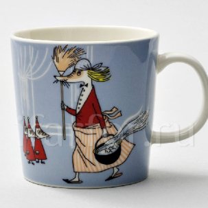 Кружка Филифьонка (серая) Arabia MOOMIN