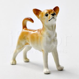 Скульптура Чихуахуа рыжий