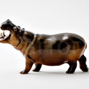 Скульптура Бегемот стоящий