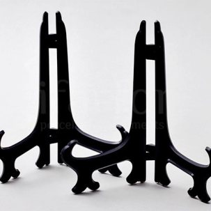 Комплект подставок для декоративных тарелок 200мм Черный 2/2 Подставка