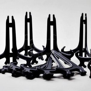 Комплект подставок для декоративных тарелок 200мм Черный 10/10 Подставка