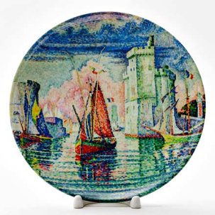 Декоративная тарелка Порт Ла-Рошель