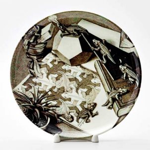 Декоративная тарелка Рептилии