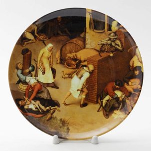 Декоративная тарелка Нидерландские пословицы 4