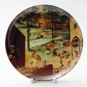 Декоративная тарелка Детские игры 1