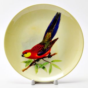 Декоративная тарелка Красная Розелла