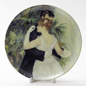 Декоративная тарелка Городской танец