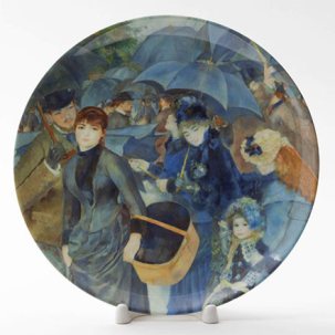 Декоративная тарелка Зонтики