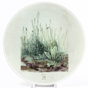 Декоративная тарелка Травы