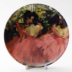 Декоративная тарелка Розовые танцовщицы