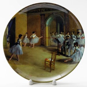 Декоративная тарелка Танцевальный класс в опере