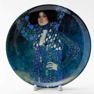 Декоративная тарелка Портрет Эмилии Флёге