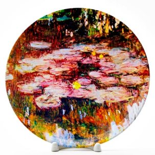 Декоративная тарелка Кувшинки