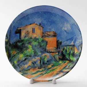 Декоративная тарелка Дом Марии по дороге в Chateau Noir