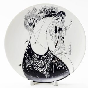 Декоративная тарелка Павлинье платье