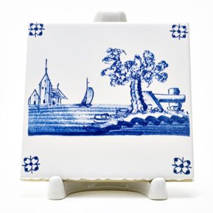 Изразец Голландский. Дерево