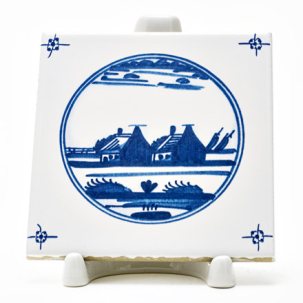 Изразец Голландский. Домики 1