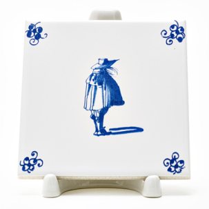 Изразец Голландский. Мужчина в мантии