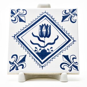 Изразец Голландский. Цветочный орнамент 2