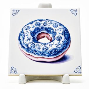 Изразец Голландский. Пончик